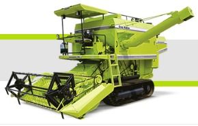 Track Combine Harvester