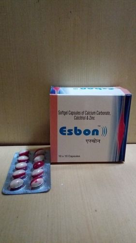 Esbon Calcium Calcitrol And Zing Softgel