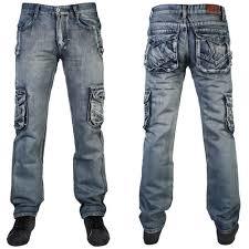 Mens Cargo Jeans