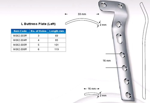 L Buttress Bone Plate (Left)