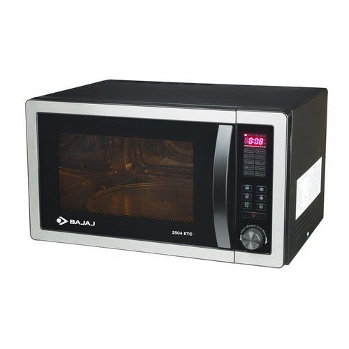 BAJAJ Microwave Oven - 25 Litre Capacity, Grill + Convection Model | Digital Timer, Easy Jog Dial for Settings Adjustment