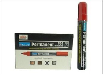 Permanent Marker Pen Red