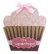 Cupcake Birthday Invitations Baby Pink Pack Of Six