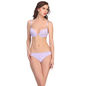 Polyamide Bra And Panty Set In Mauve