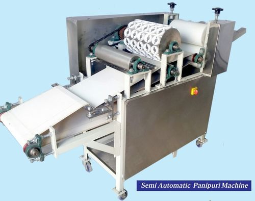 Semi Automatic Panipuri Making Machine