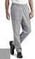 Value Chef Baggy Pants Houndstooth White