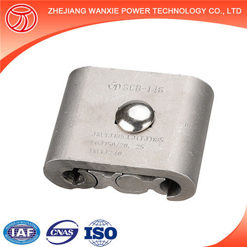 Silver Aluminum Alloy Wire Clip Connector