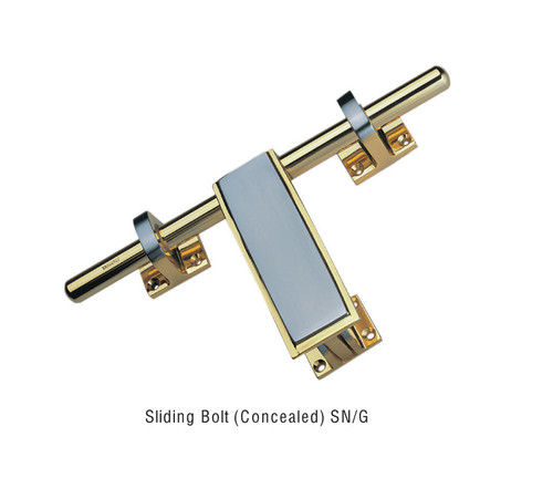 Golden Brass Sliding Door Bolt