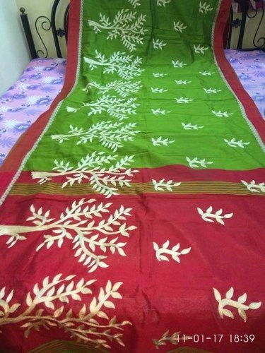 Embroidery Work Handloom Saree