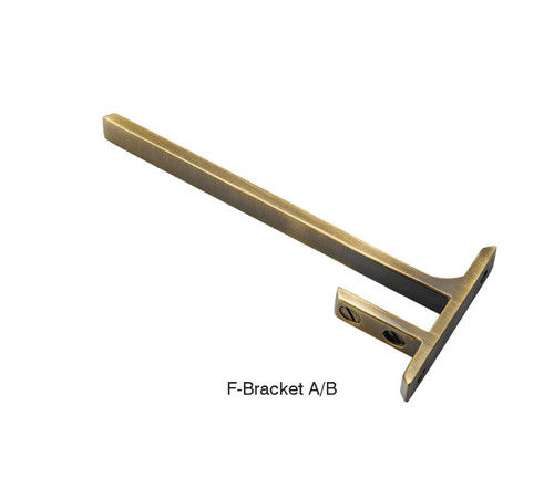 Long Lasting F Bracket Glass Holders Application: Door And Window