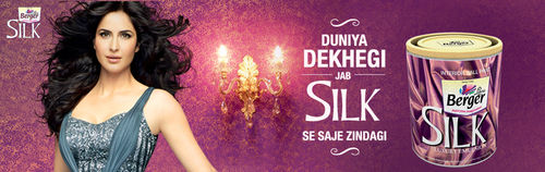 Silk Luxury Emulsion - 100% Acrylic Formula, Supreme Lustre & Exotic Colors, Scratch Resistant & Bio-Resistant Additives