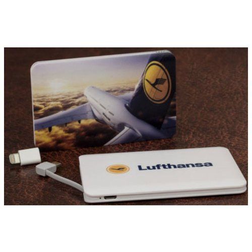 Plastic Slimpower Credit Card Power Bank