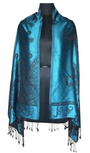 100% Pure Silk Jacquard Scarf