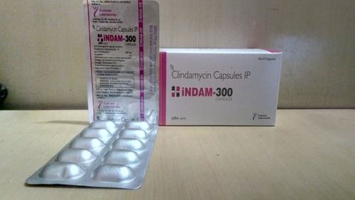 Indam 300 Clindamycin Capsules at Best Price in Bhopal | Eustoma ...