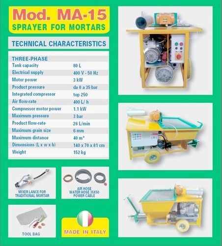 Plaster Pump Age Group: Suitable For All Ages