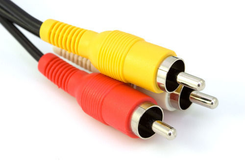 Dvd Av Cables Orange