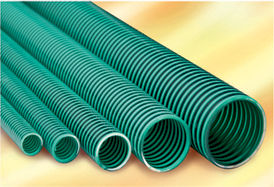 PVC Medium Duty Suction & Delivery Hose Pipe Green