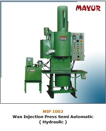 Semi Automatic Wax Injection Press (Hydraulic)