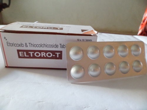 Eltoro T Etoricoxib And Thiocolchicoside Tablets