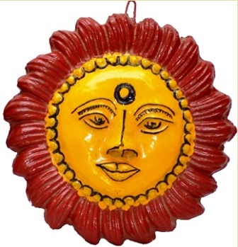 वास्तु सन रेड एंड येलो