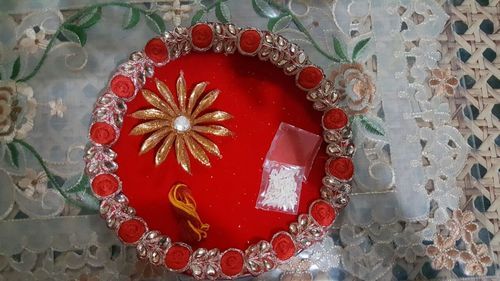 Decorated Shagun Thaal 
