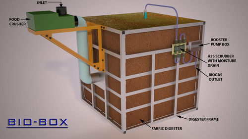 Frp Portable Biogas Plant