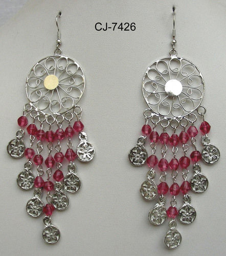 Glass Bead Earrings