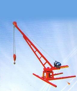 Monkey Hoist Machine - 360 Degree Rotation, 50m Rope Length, 45m Maximum Lifting Height, 500Kg Capacity, Remote Operation