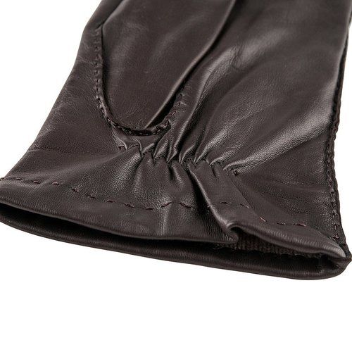 Lambskin Brown Cashmere Lined Gloves