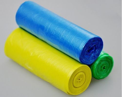 Multicolor Hdpe And Ldpe Heavy Duty Garbage Bags On Rolls