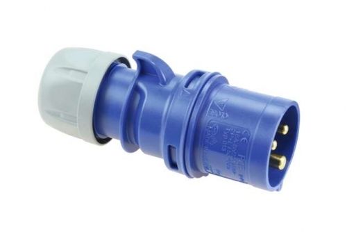 Industrial Plugs - CEE Type Insulated, 16A to 125A Current Rating | IP44 & IP67, UV Resistant, RoHS-Compliant Materials