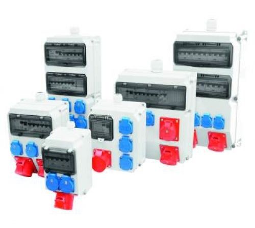 Industrial Thermo Plastic Plug and Socket Distribution Boards