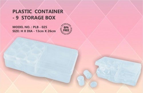 Plastic Container Storage Box