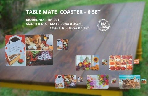 Table Mate Coaster- 6 Set