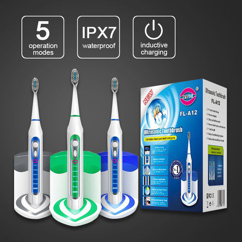 Waterproof Inductive Rechargeable Electric Toothbrush