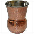 Copper Metal Water Glass