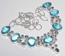 Party Wear Gemstone Necklace Jewelry
