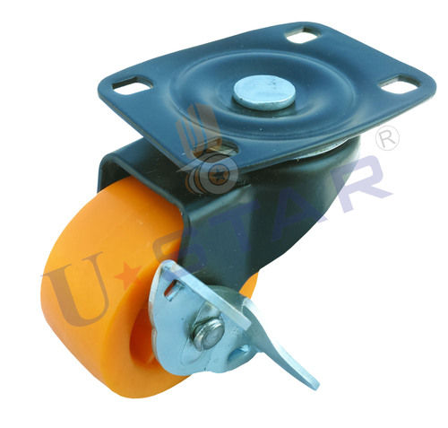 Single Wheel Brake Caster Wheels