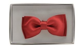 Captivating Red Bow Tie