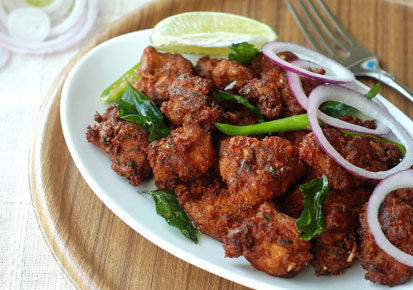 Chilli Ckicken Ghee Roast