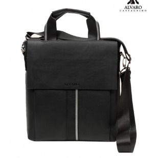 Exquisite Black Matte Finish Laptop Bag