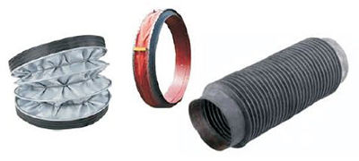 Fabric Expansion Bellows - Elastomer/Silicon & PTFE/PVC Coated, Customized Sizes for Enhanced Durability