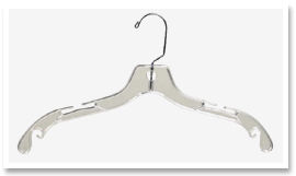 Plastic Hangers - Durable Plastic Construction | Trendy Design, Versatile Use