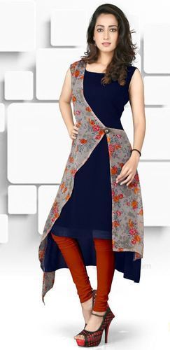 Ladies Shrink Resistance Indo Western Kurti