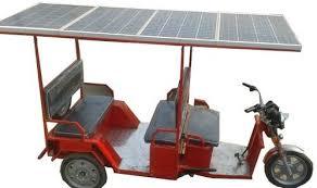 Solar Rickshaw