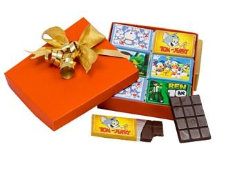 Cartoon Chocolate Bar Box