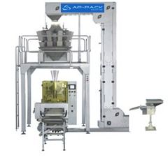 Collar Type Packing Machine with Elevator and Vibrator