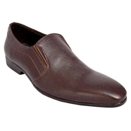 Bon Taff Men Formal Brown Slip On Shoes