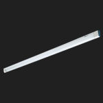Surface Pendent Mounting Lamp Luminaires PVC Body Channel With Acrylic