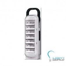 LED Emergency Light - Long-Life Rechargeable Lead Acid Battery, Energy-Saving High Light & Dim Light Options